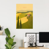 Italy Minimal Travel Poster (Bureau à domicile)