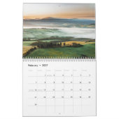 Italy Toscane Landscape 2026 Kalender (Feb 2027)