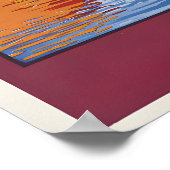 Italy Venice Vintage Travel Poster - Framed (Coin)