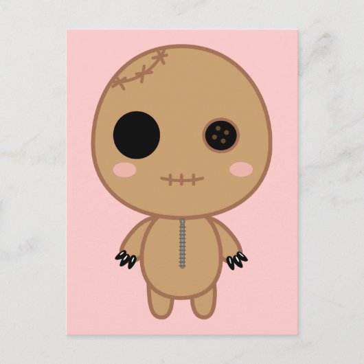Itami de Voodoo Doll Briefkaart (Voorkant)