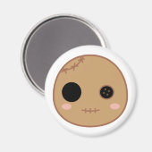 Itami de Voodoo Doll Head Magneet (Voorkant / Achterkant)