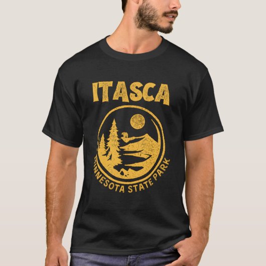 Itasca State Park Minnesota T-shirt (Voorkant)