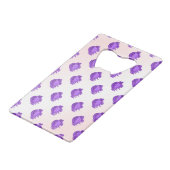 ITD Blurberries en crème Kredietkaart Flessenopener (Achterkant Gekanteld)