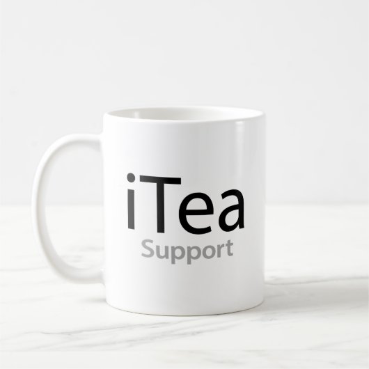 iTea-ondersteuning - Een vadergrap voor theedrinke Koffiemok (Links)