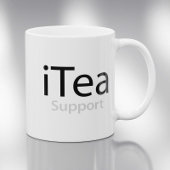 iTea-ondersteuning - Een vadergrap voor theedrinke Koffiemok