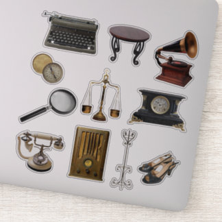  items Tijdschrift Scrapbook Stickers set 2