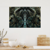 Iterate Imagery Metallic Zone Poster 23 (Keuken)