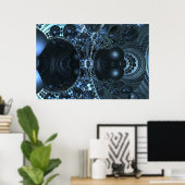 Iterate Imagery Metallic Zone Poster 44 (Thuiskantoor)