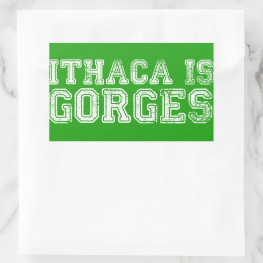 ITHACA EST GORGES STICKER (Sac)