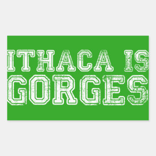 ITHACA EST GORGES STICKER