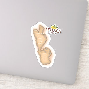 ithaca griekenland sticker
