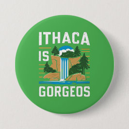 ithaca is gorges  ronde button 7,6 cm