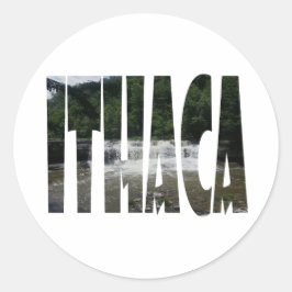 Ithaca is Gorges Ronde Sticker