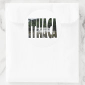Ithaca is Gorges Ronde Sticker (Tas)