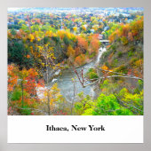 ITHACA NEW YORK GORGE poster (Voorkant)