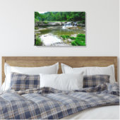 ITHACA NEW YORK GORGE poster Canvas Afdruk (Insitu (Slaapkamer))