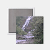 ITHACA, NEW YORK HERFST magnet Magneet (Voorkant / Achterkant)
