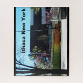 ITHACA NEW YORK LIBRARY LEGPUZZEL (Verticaal)