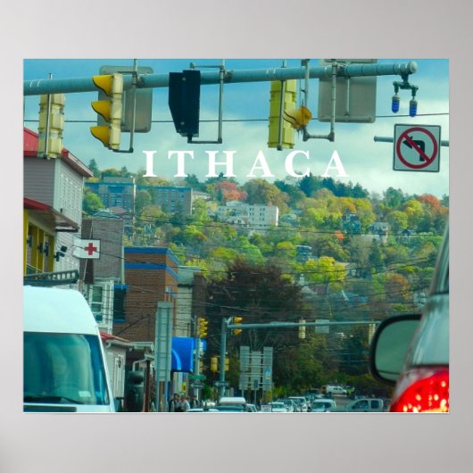 ITHACA NEW YORK poster (Voorkant)