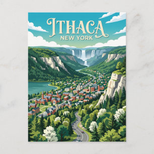 Ithaca USA Briefkaart