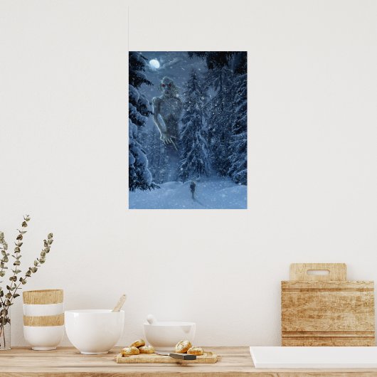 Ithaqua de Wind Walker Poster (Keuken)