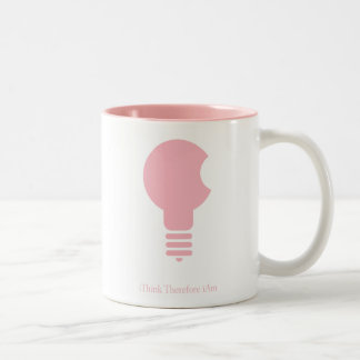 iThink dus iBen Tweekleurige Koffiemok
