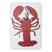 Itinéraire de phare de homard de tapis de bain (devant Vertical)