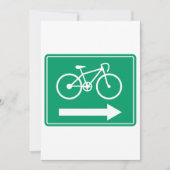 Itinéraire du cyclisme Invitation Flèche (Devant)