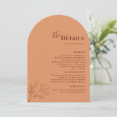 Itinéraire en bois de Terracotta, Programme de mar (Debout devant)