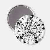 Itinéraire Magnet Abstrait (Recto/Verso)