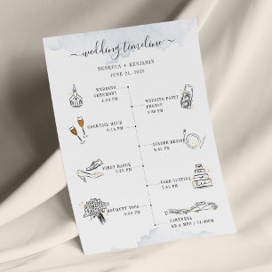 Itinéraire Mariage Budget Icônes modernes Carte Pr