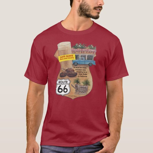 Itinéraire T-shirt de secousse de 66 dates (Devant)