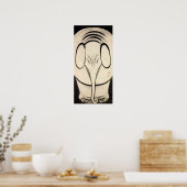 Ito Jakuchu Elephant Poster (Keuken)