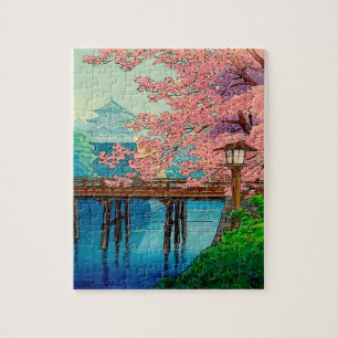 Ito Yuhan's  kasteel en Cherry Blossom Legpuzzel