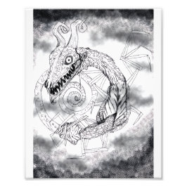 Ito's Drakenprint Foto Afdruk