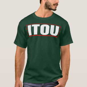Itou Surname Japans en Aziatisch-Amerikaanse Nippo T-shirt