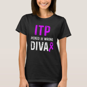 Itp Bewustheid Immuuntrombocytopenie arrior Surv T-shirt
