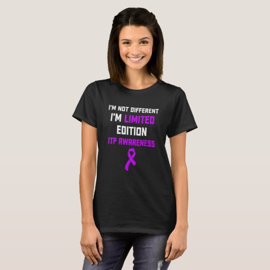 Itp Bewustheid Immuuntrombocytopenie arrior Surv T-shirt (Voorkant volledig)