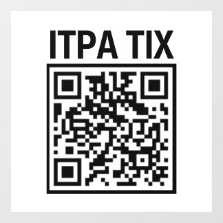 ITPA TIX QR-CODE - VENSTERKLEMMEN RAAMSTICKER