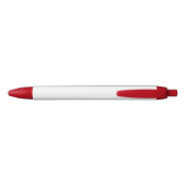 Itron Rouge-pen Zwarte Inkt Pen (Achterkant)