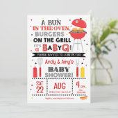 It's a Baby Q for One Invitation (Debout devant)