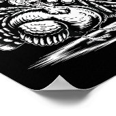 It's A Bad Day To Be A Turkey Funny Christmas Turk Poster (Hoek)