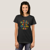 Its a beautiful day to get high Skydiver Skydiving T-shirt (Voorkant volledig)