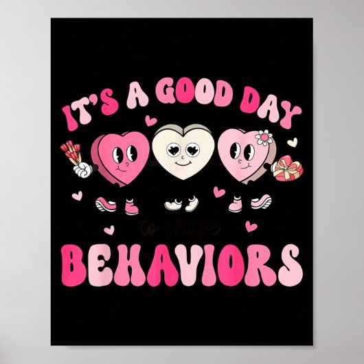 It's A Beautiful Day To Shape Behaviors Yst Valent Poster (Voorkant)