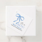 It's a Boy Blue Ribbon Bedankjes Labels (In situ)