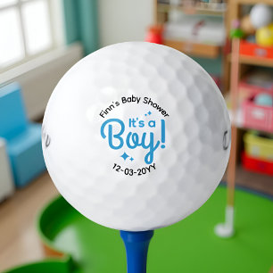 It's a Boy - Nieuwe Baby Shower Favoriet Golfballen