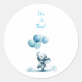 It's A Boy! Sticker (Voorkant)