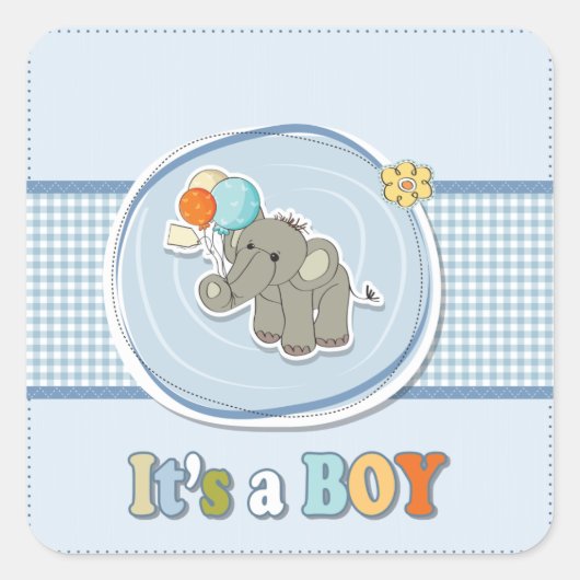 Its A Boy Stickers (Devant)