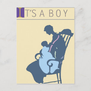 <It's a Boy>van Steve Collier Briefkaart