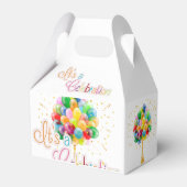 It's A  Celebration  Bedankdoosjes (Voorkant Zijde)